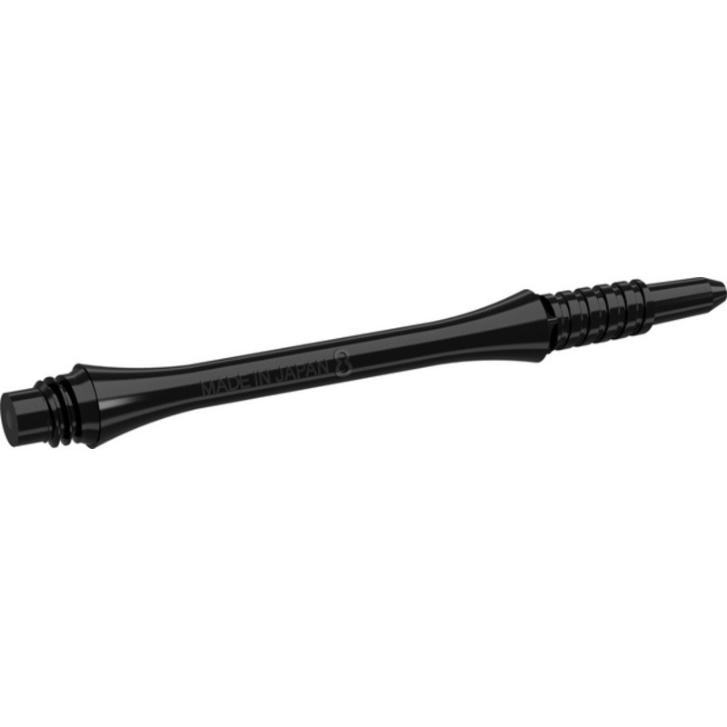 Target 8 Flight Slim Black 33mm Fixed Shaft