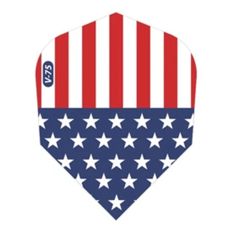 V-75 Flights Standard American Flag Translucent Classic