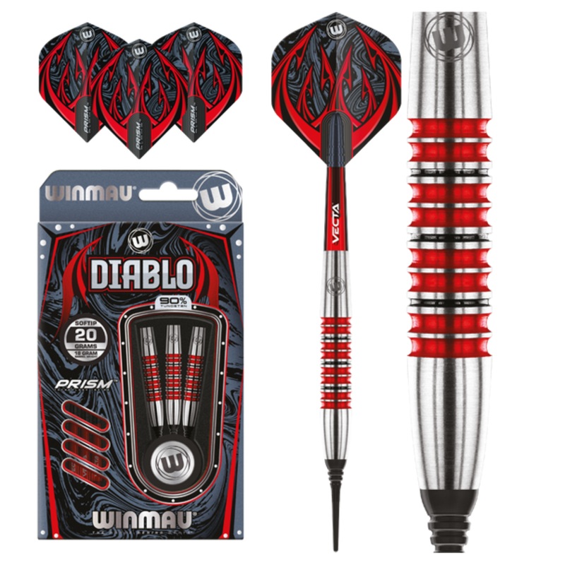 Winmau Diablo (Torpedo)  Soft Tip – 20g