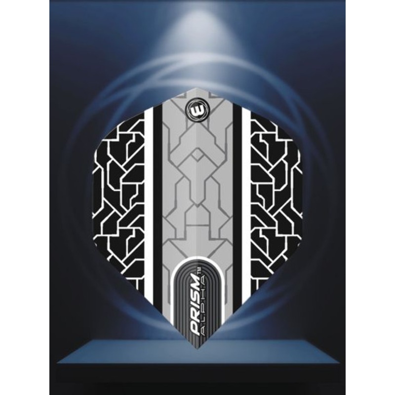 Winmau  Prism Alpha Black & White