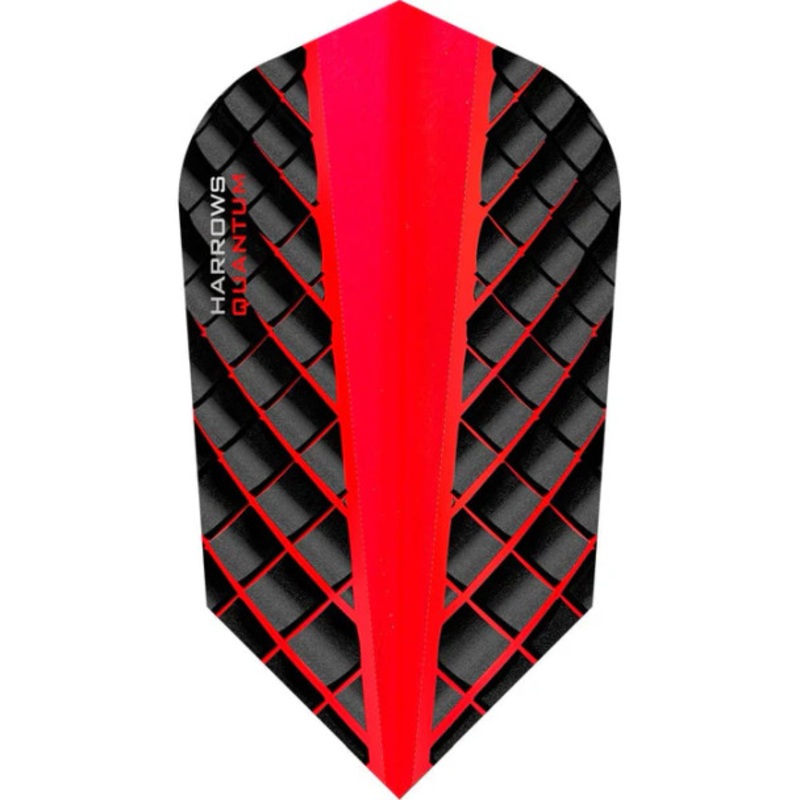 5 sets Harrows Quantum – Slim Flights – Red