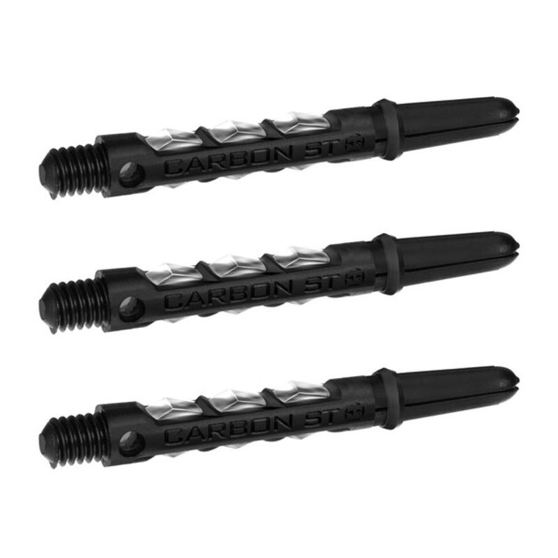 Harrows Carbon ST Intermediate (Midi) Shaft – Black / Clear