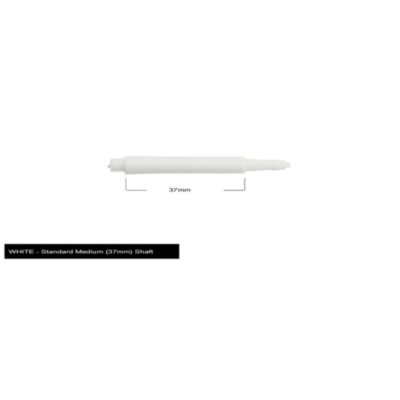 Harrows Clic Standard Medium 2ba Shafts – White