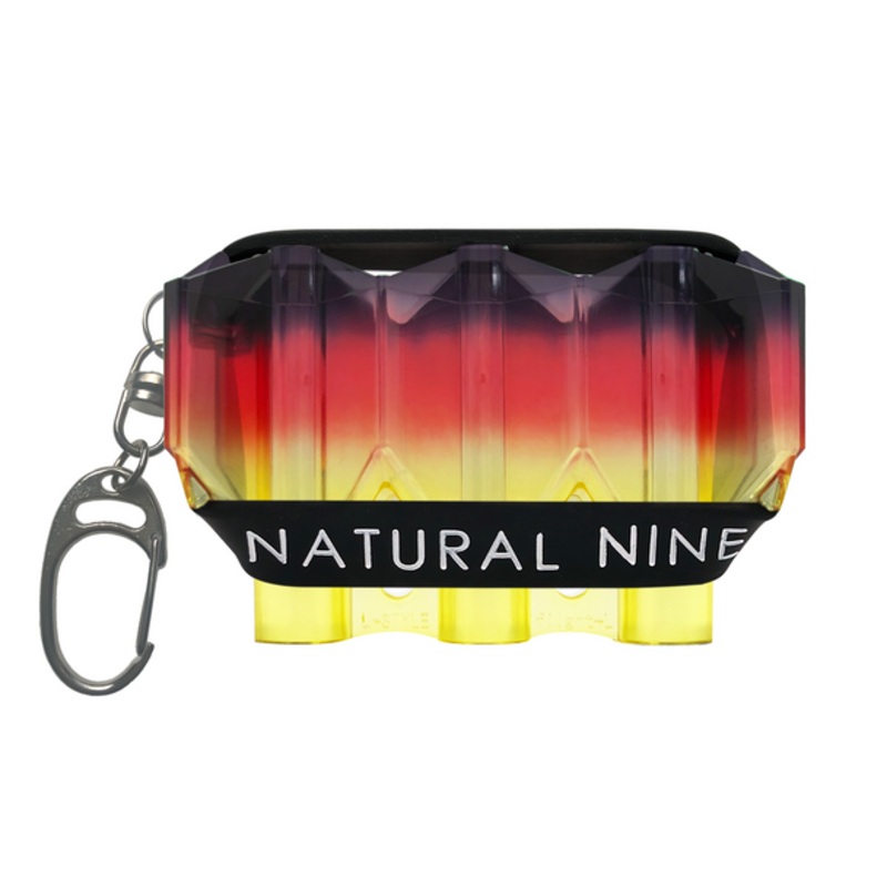 L-Style Krystal Flight Case  Natural Nine Tri Color Sunrise