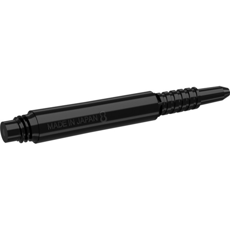 Target 8 Flight Locked Shaft  Short +  Black (22.5mm)