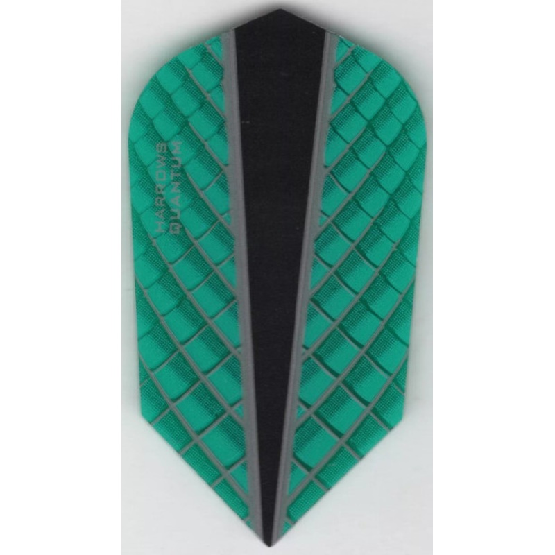 5  sets Harrows Quantum-X Slim Flights, Jade