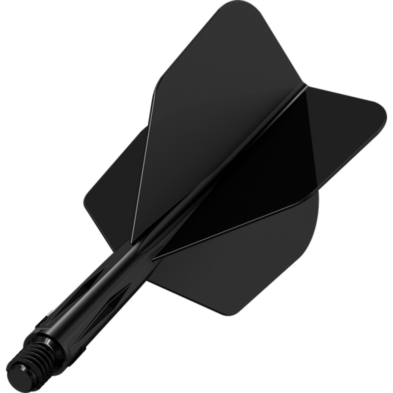 Mission Force 90 – New Moulded Flight & Shaft System -Black- Standard No6-Short
