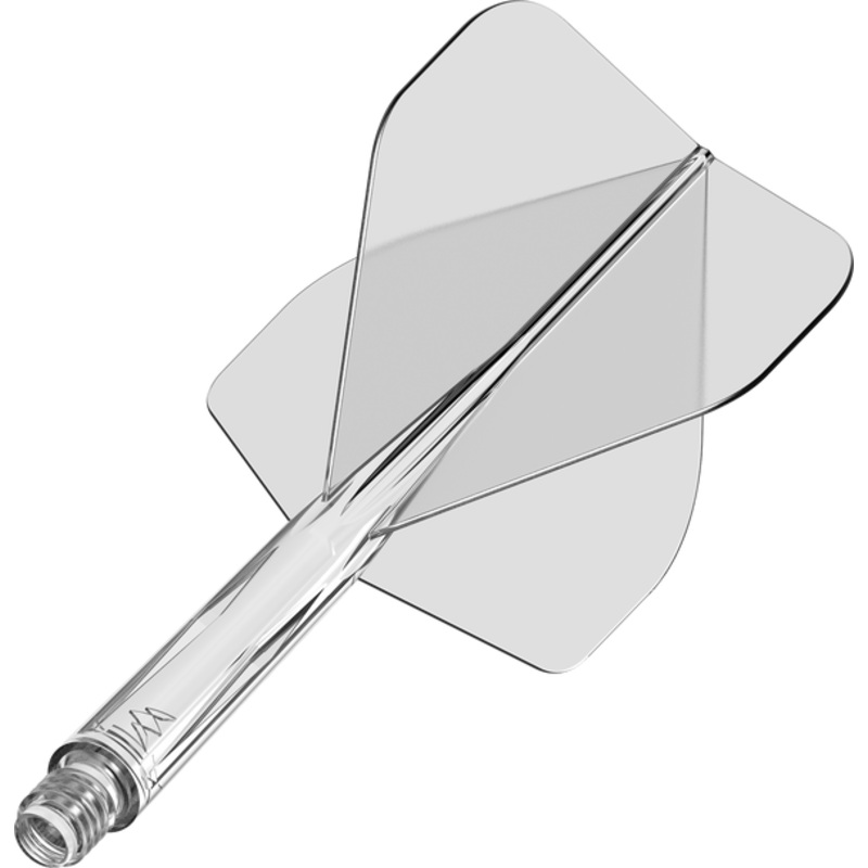 Mission Force 90 – New Moulded Flight & Shaft System -Clear- Standard No2-Tweenie