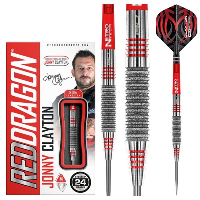 Red Dragon Jonny Clayton Element 24g Steel Tip
