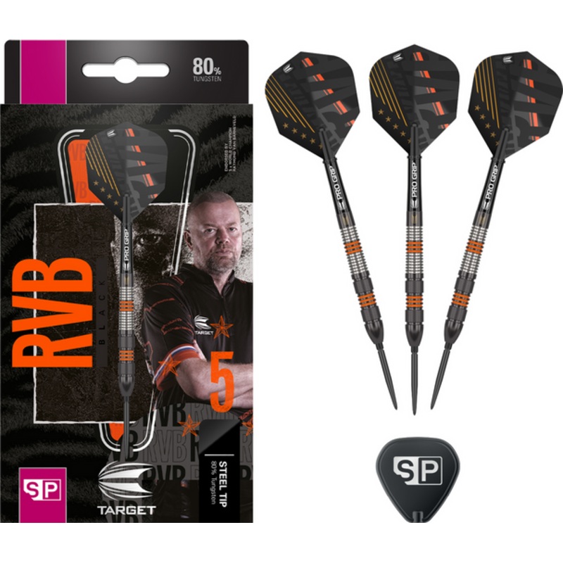 Target Raymond van Barneveld 80% Black SP Steel Tip 23g
