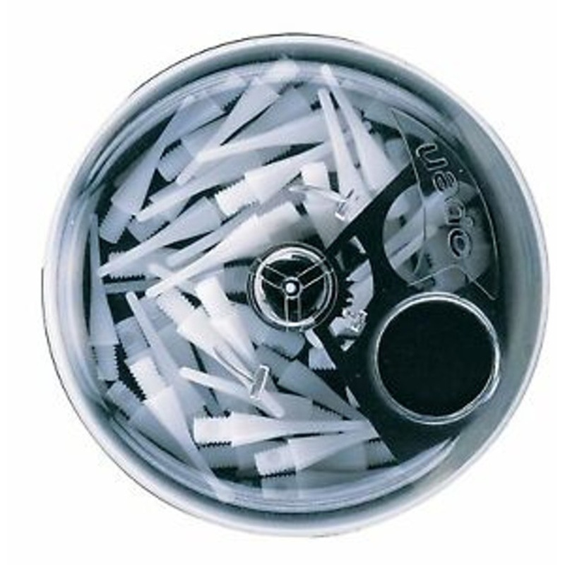Unicorn Pointmate Pocket Sized Soft Tip Dispenser Complete With Free Tips Holder – Clear Black