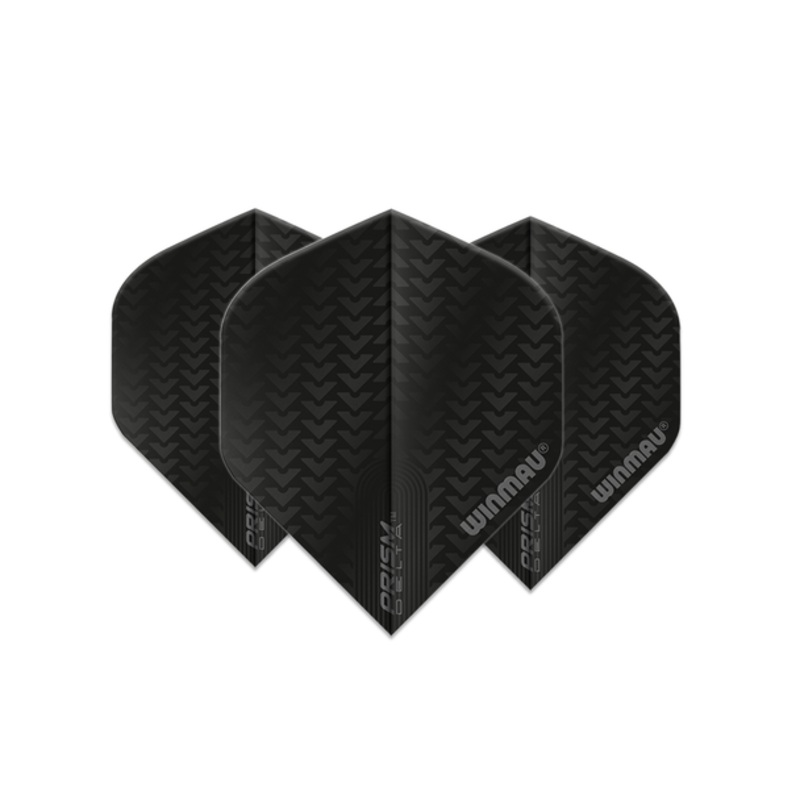 Winmau Prism Delta Standard Flight – Black with V
