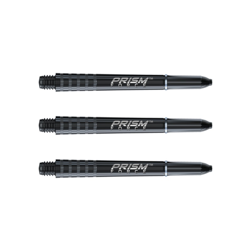Winmau Prism Force Shafts Solid Black Intermediate