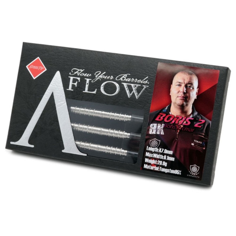 Dynasty A-Flow “Boris 2” Boris Krcmar Black Line Steel Tip – 20g
