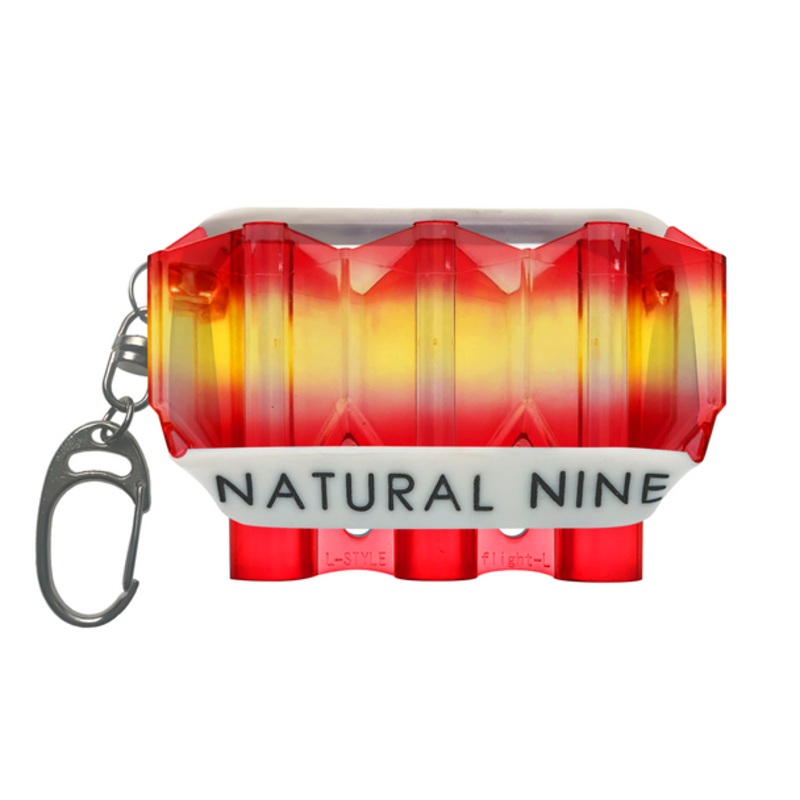 L-Style Krystal Flight Case  Natural Nine Tri Color Mango