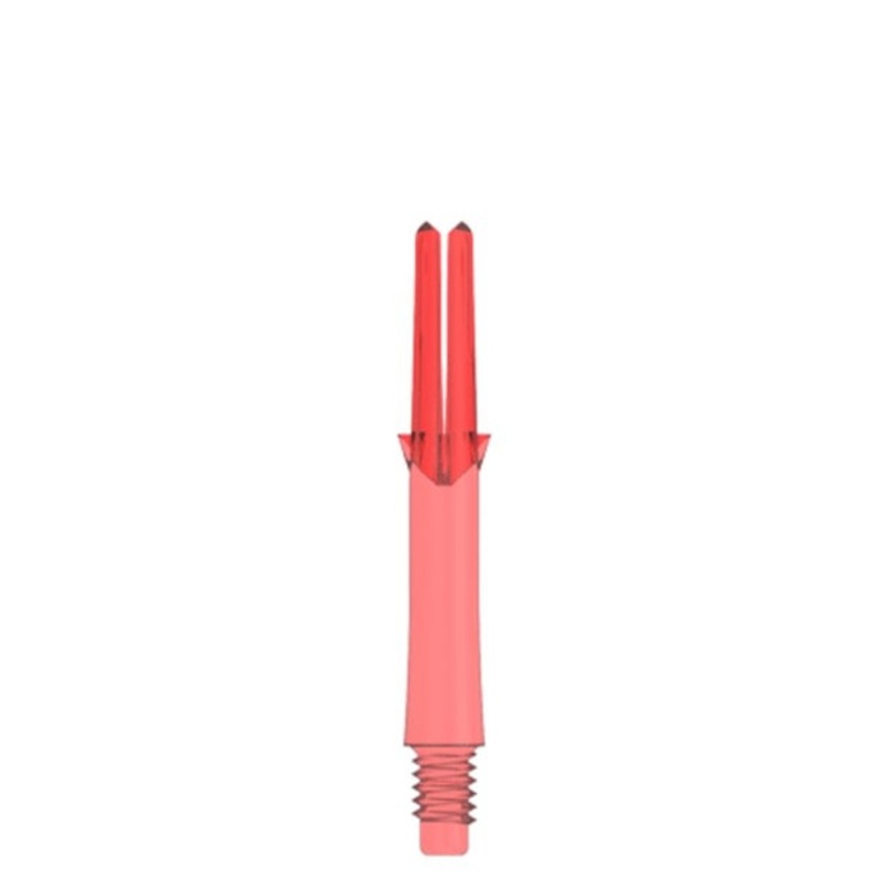 L-Style L-Shaft Straight Locked Clear Red Shafts – 190
