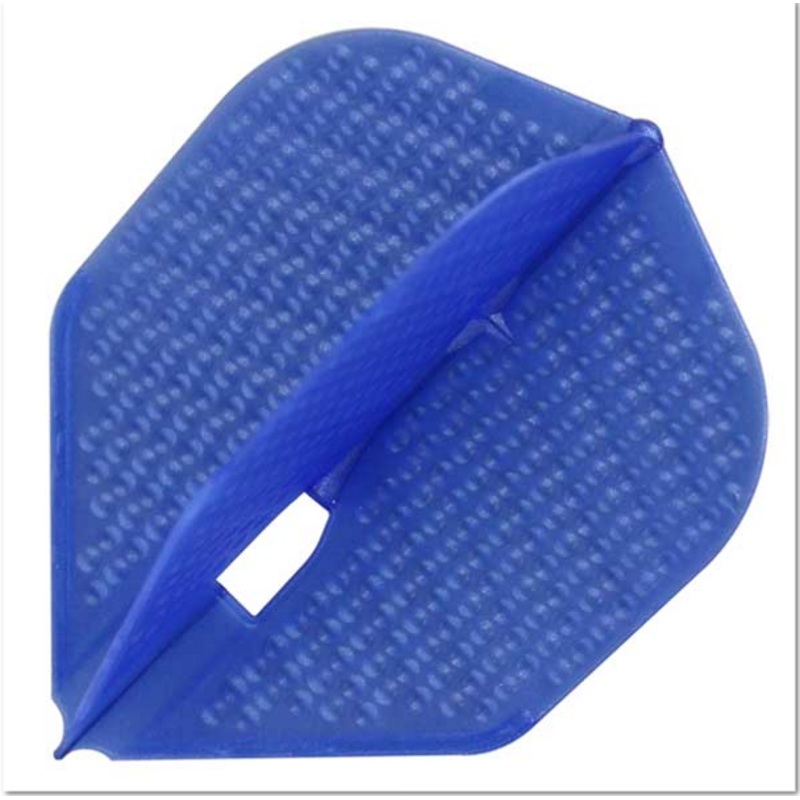 L-Style  L3d Dimpled Champagne Flights – Blue
