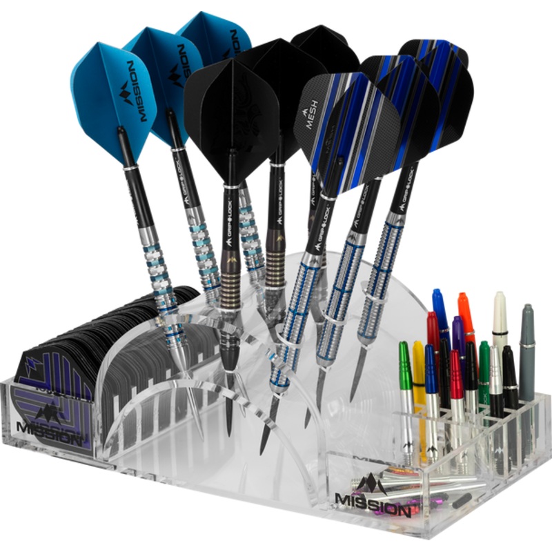 Mission Station 9 Darts – Full Docking Station – Dart Stand