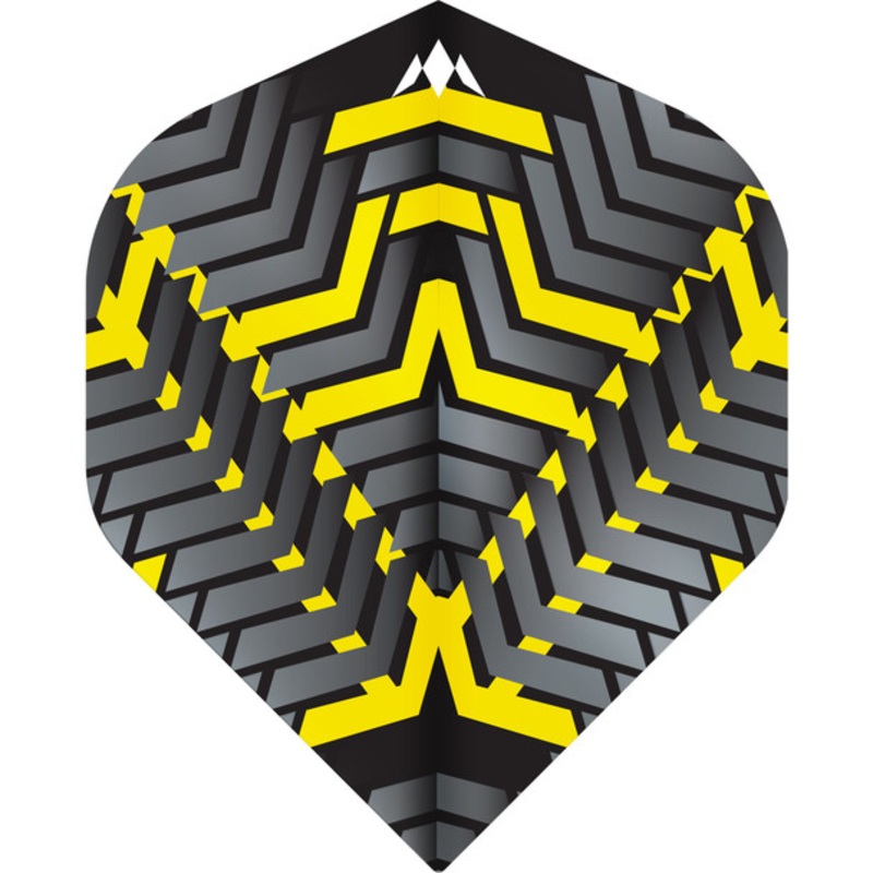Mission – Vex Flights – 100 Micron – No2 (Standard) – Black & Yellow