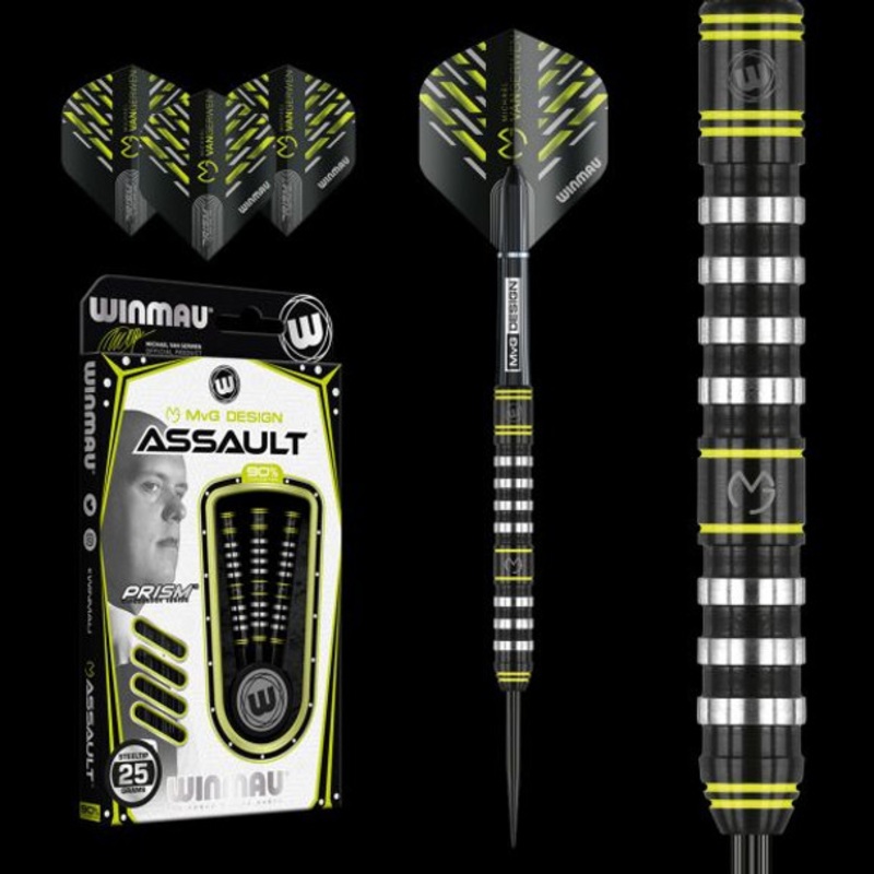 MvG Assault Steel Tip Darts – 25gBB