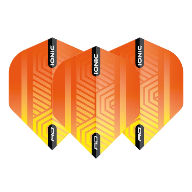 Red Dragon Hardcore Ionic Orange Standard Flights