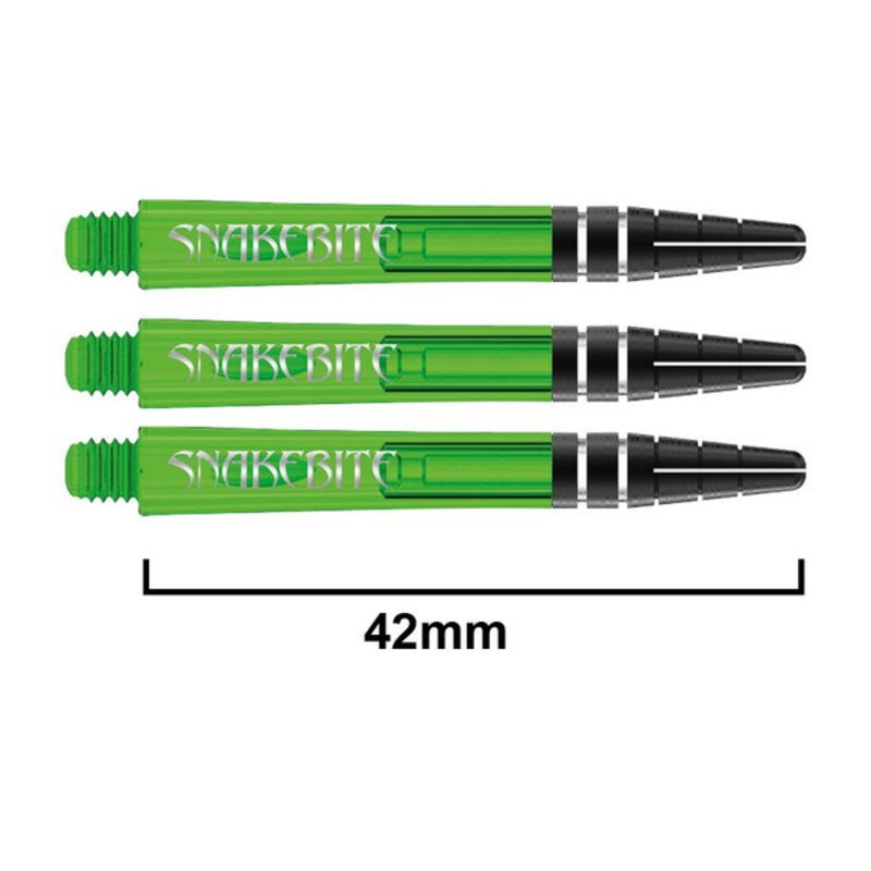 Red Dragon Peter Wright Snakebite – Nitrotech Medium Green Shafts-Polycarbonate
