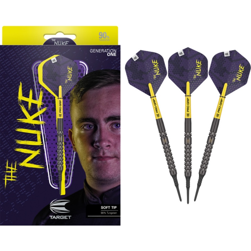 Target Luke Littler 19g  Black Pixel Soft Tip