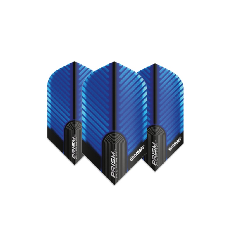 Winmau Prism Alpha Slim Flight – Black & Blue