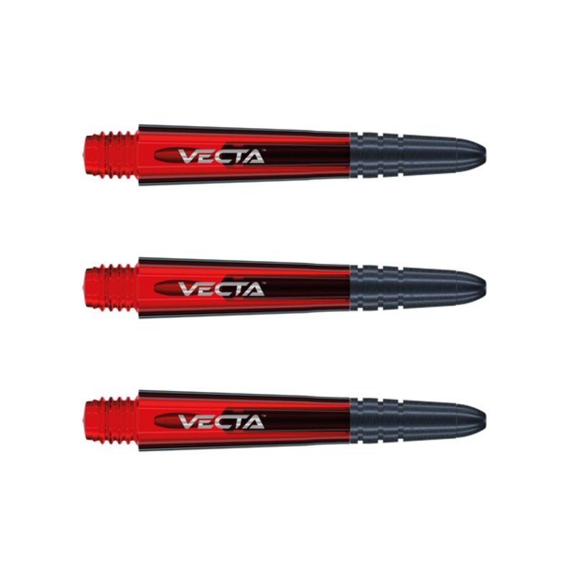 Winmau Vecta Shafts Red Short