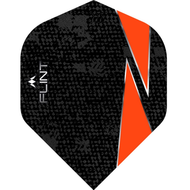 Mission Flint Flights – 100 Micron – UV Finish – No2 (Standard) – Orange