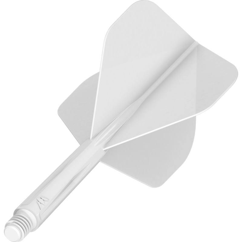 Mission Force 90 – New Moulded Flight & Shaft System -White- Standard No2-Tweenie