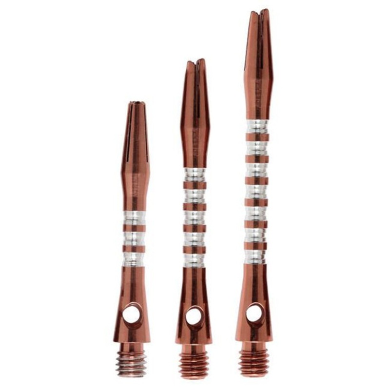 SHOT – Aluminum Andosied Pyramid Shafts (Short) – Copper