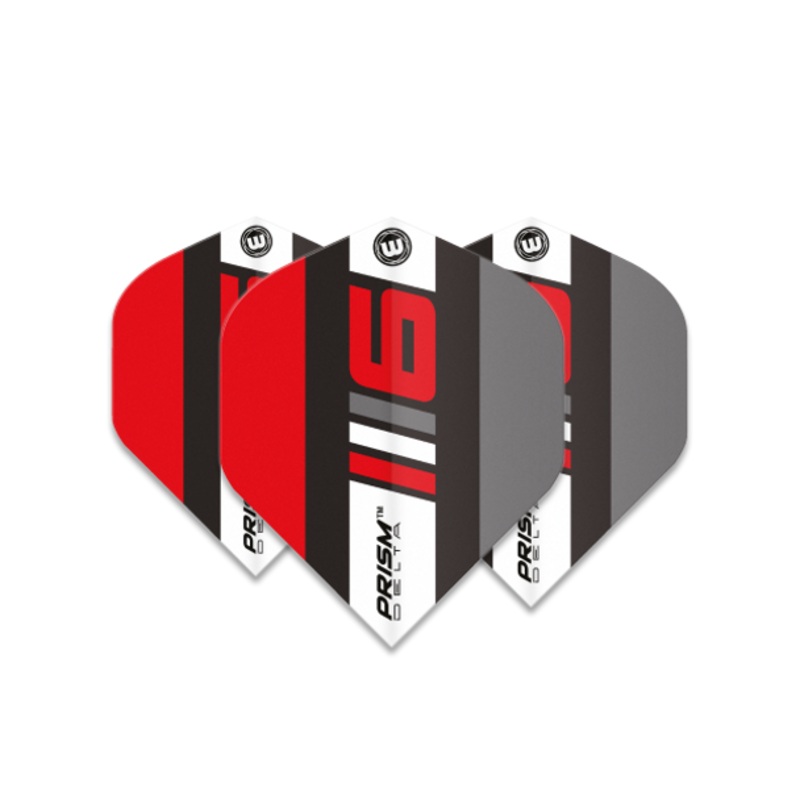 Winmau Prism Delta Standard Flight – Multi Color Blade 6 Logo