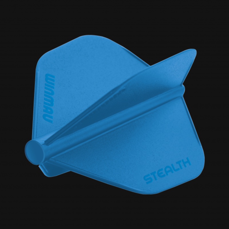 Winmau Stealth Standard 150 Micron Molded Flight – Blue