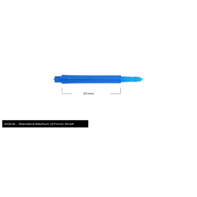 Harrows Clic Standard Medium 2ba Shafts – Aqua