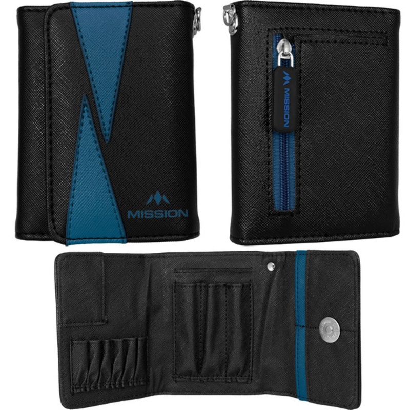 Mission Flint Wallet – Black & Blue