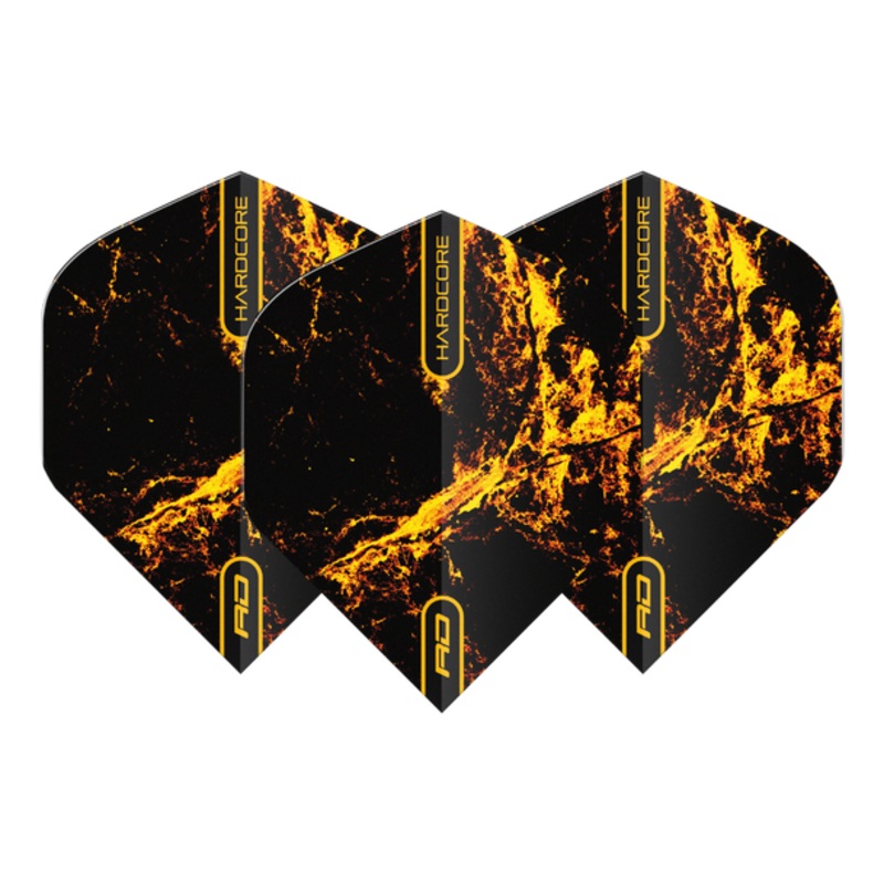 Red Dragon Hardcore Radical Golden Strike Standard Flights