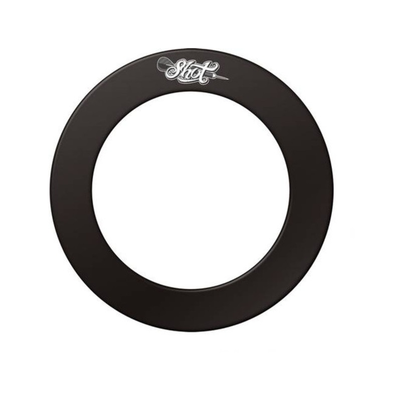 Shot Logo Dartboard Surround – Black