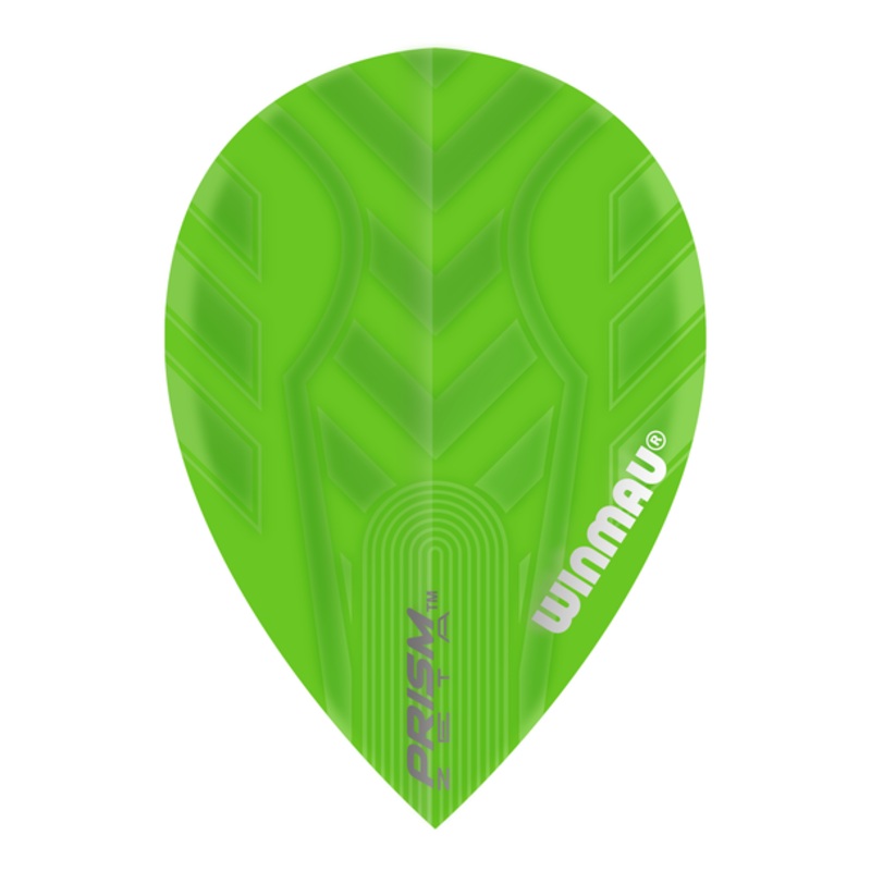 Winmau Prism Zeta Pear Flight – Green