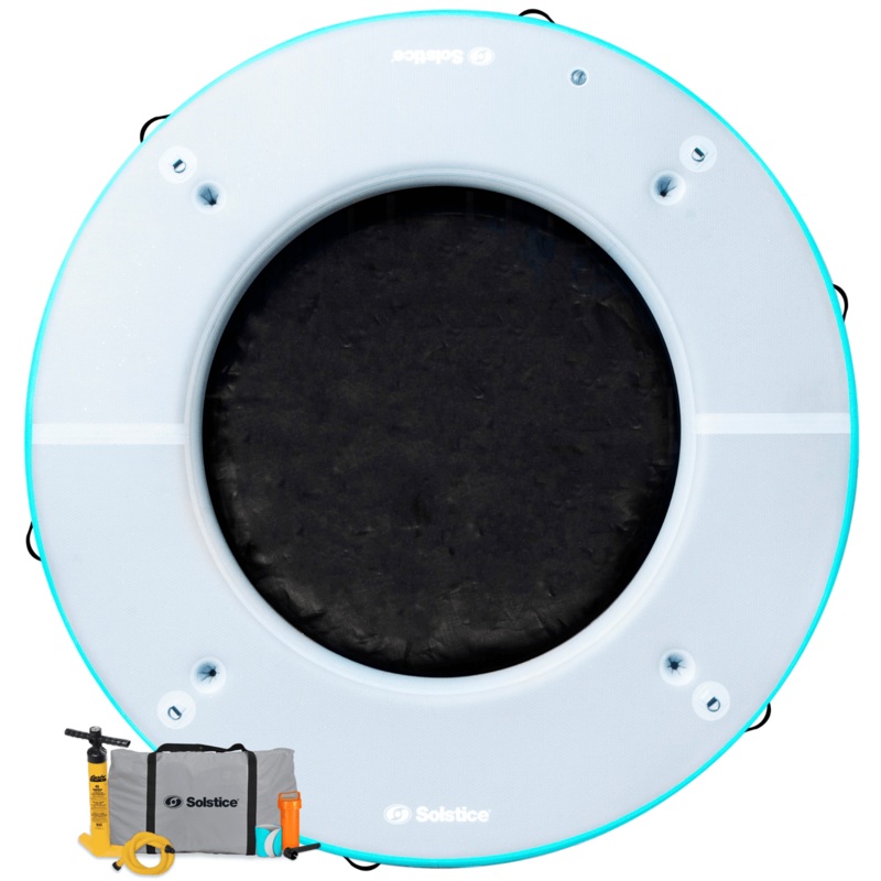 10′ Inflatable Circular Mesh Dock