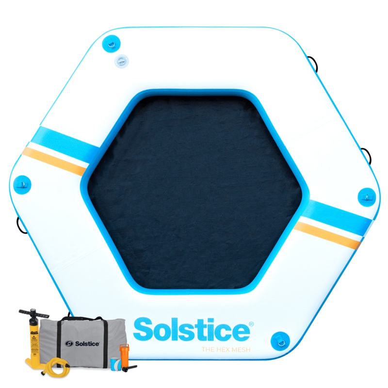 8’6″ Inflatable Hex Mesh Dock
