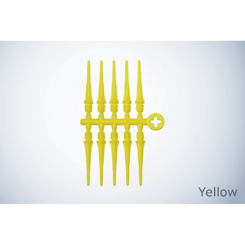 Cosmo -Fit Point Plus – Soft Tips – Pack of 50 – Yellow