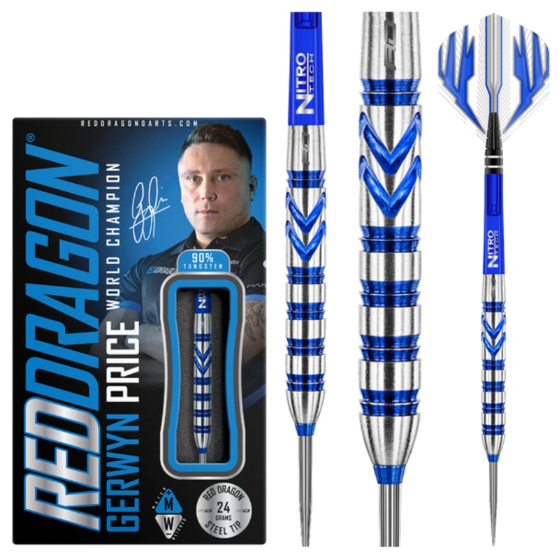 Red Dragon Gerwyn Price 24g Steel Tip
