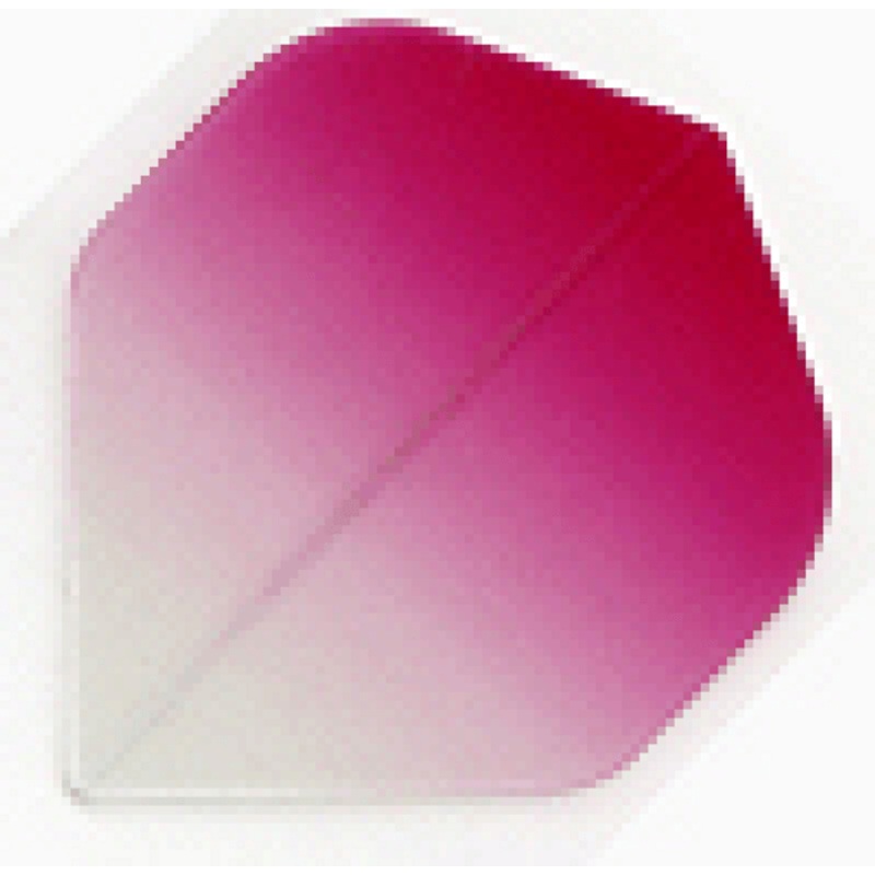 Vignette Poly Standard Flights V2 – Clear to Pink