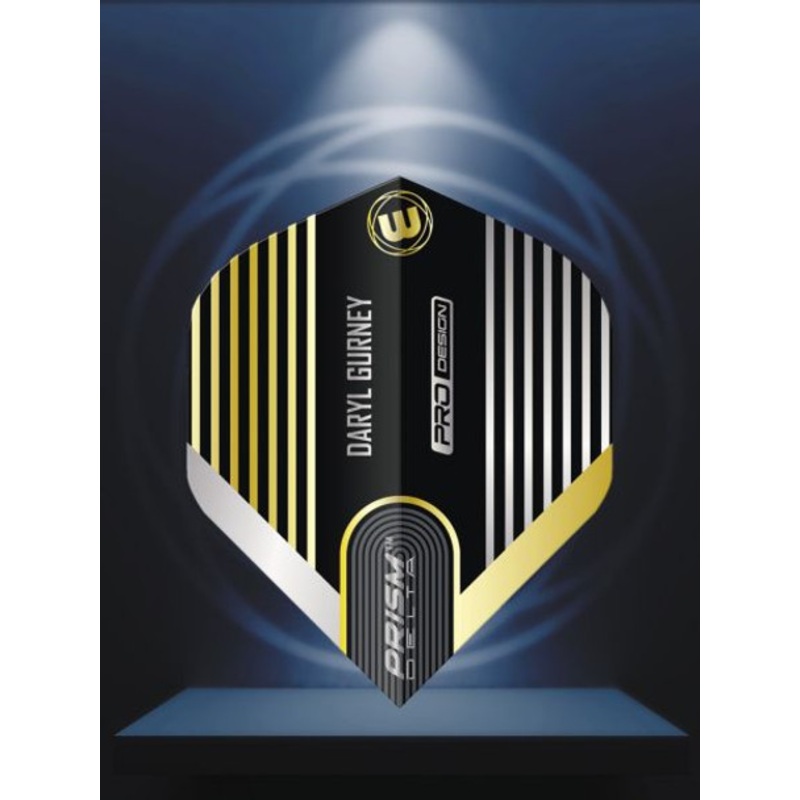 Winmau Prism Delta Daryl Gurney Black & Gold Flight