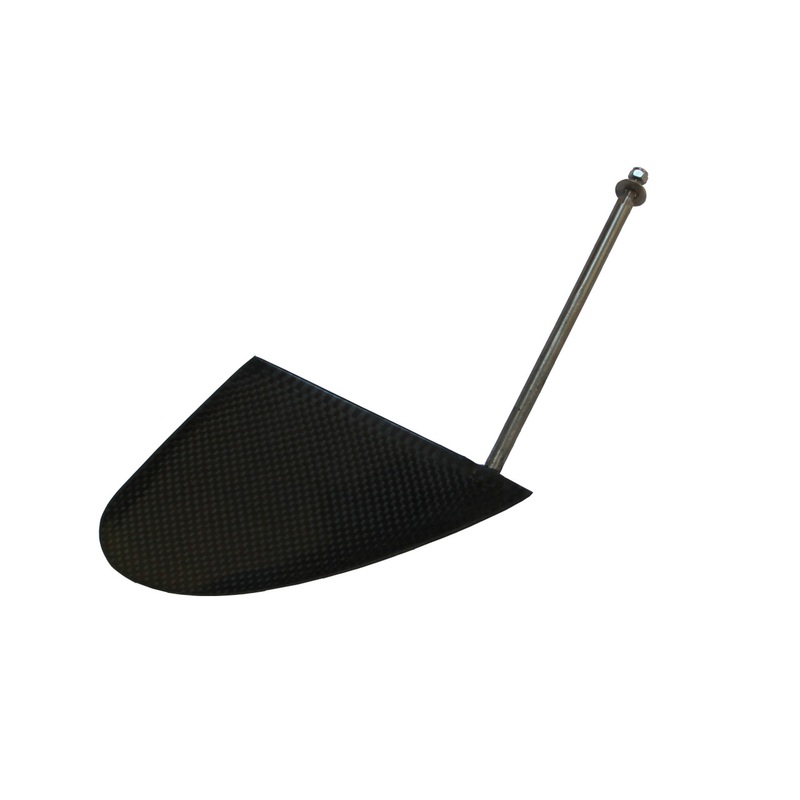 4″ Weedless Rudder