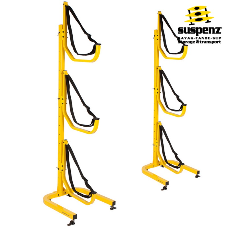 JAY 3-Boat Free-Standing Storage Rack