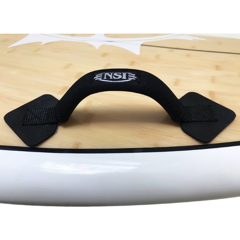 NSI SUP Board Handle w/Rubber Plates for Curved Surfaces