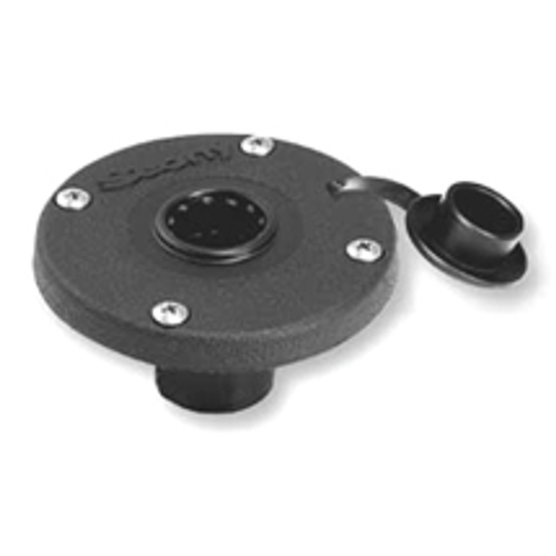 344 Round Flush Deck Mount