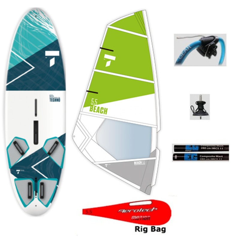 TAHE Techno 160D w/ Beach Rig Package
